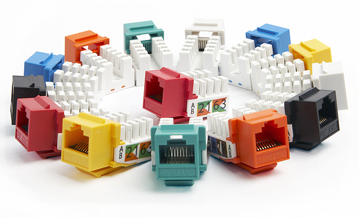 ������ Keystone Jack RJ-45 ��������� 5�, ������������ �������