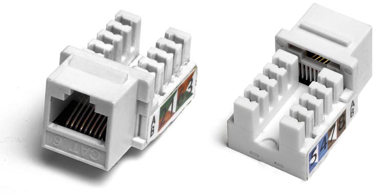 ������ Keystone Jack RJ-45 ��������� 6, ������������ �������