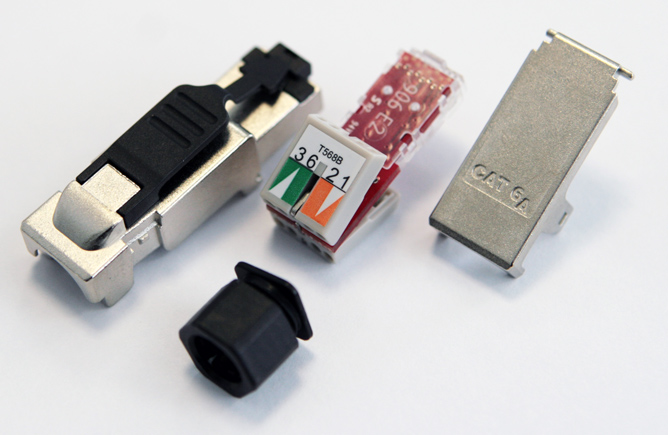 ������ RJ-45 ��������� 6A, ������� �������, ��������������, ��� ������� ���