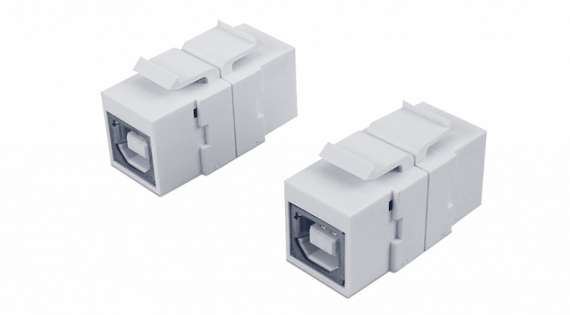 ������ Keystone Jack KJ1-USB-B2-WH � ��������� ��������� USB 2.0 (Type B)