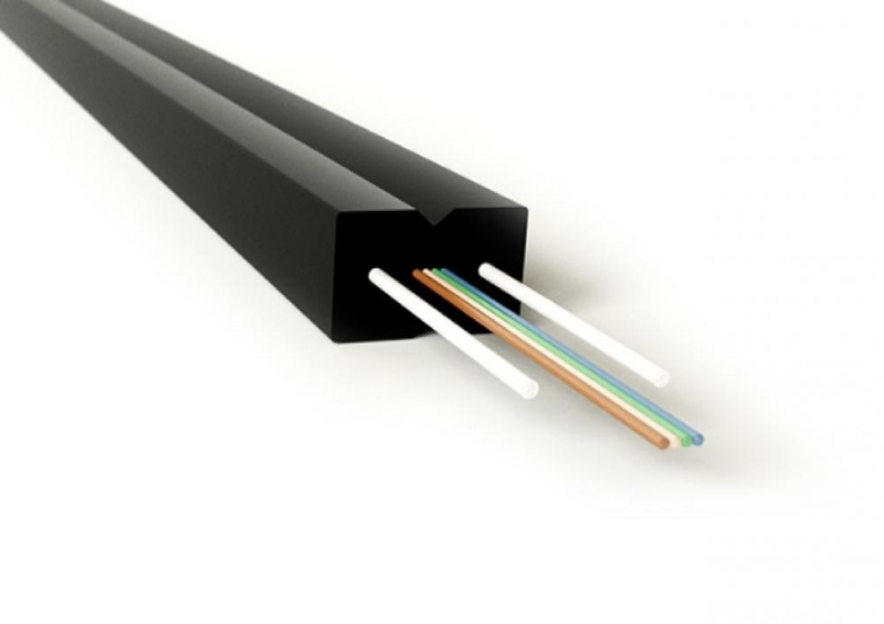 ������ ���������-���������� ����������� (9/125), FO-FTTH-IN-9S-2-LSZH-BK ����������, 2 �������