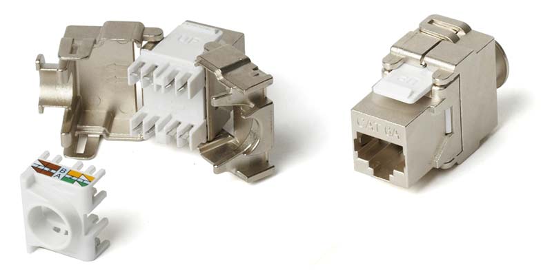 ������ Keystone-Jack RJ-45, ��������� 6A , ������ �����