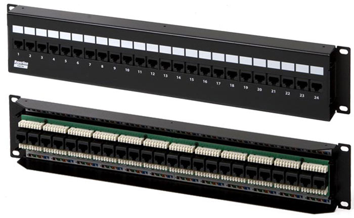 ����-������ 24 ����� RJ-45, ��������� 5�, ���������, � �������� ��������