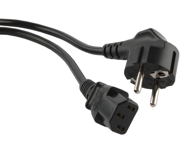 ������ ������� PWC-IEC13-SHM-5.0-BK (Schuko - IEC320 C13)