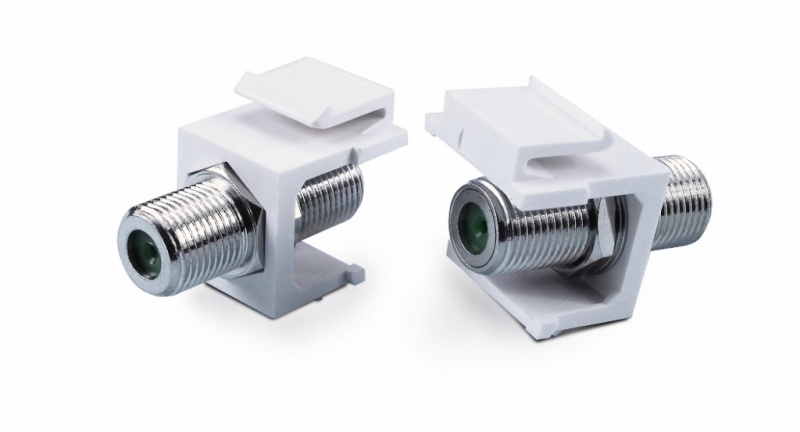 ������ Keystone Jack KJ1-FCON-3G-N-WH � ��������� ��������� F-����, 3���