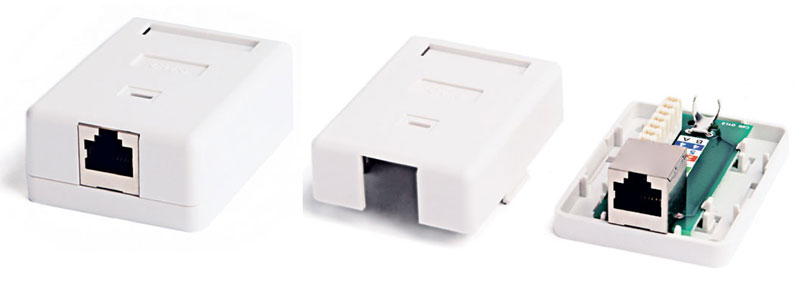 ������� RJ-45 ��������� 5e ���������, ��������������