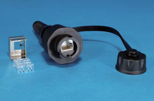 ������������ ������ Keystone Jack RJ-45 (8P8C), IP67, ��������� 6, ��������������